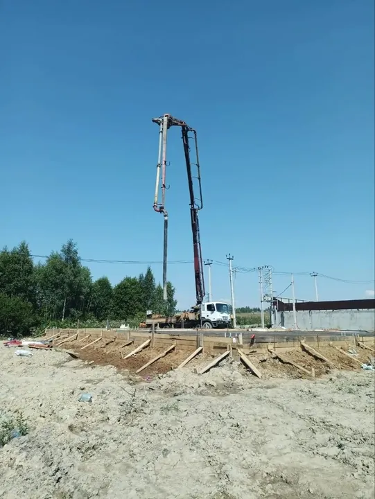 Заливка бетона М350 — Гостилицы, 60 м³