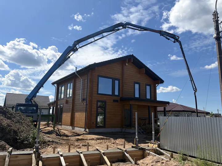 Заливка бетона М250 — Ольгино, 27 м³