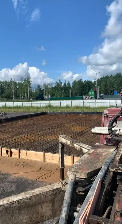 Заливка бетона М350 — Разбегаево, 300 м³